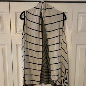 Open, Sleeveless Cardigan